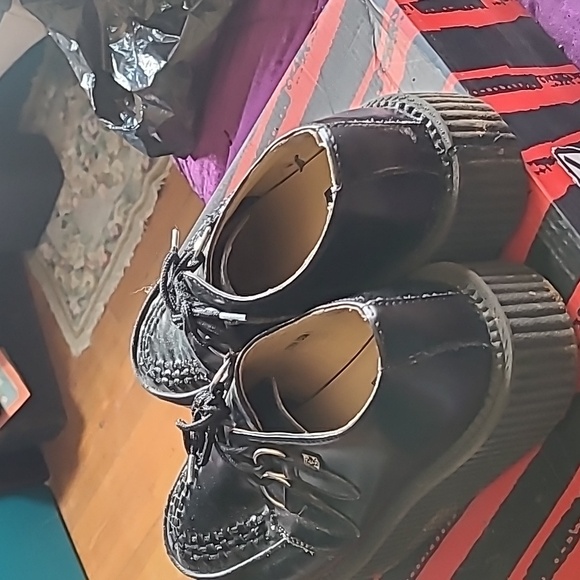 Black platform TUK creeper - Picture 3 of 3